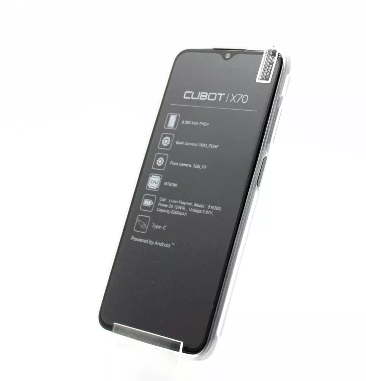 TELEFON CUBOT X70 12/256GB SPACE BLACK