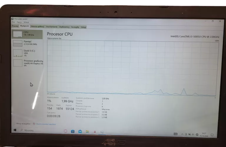 LAPTOP ASUS X540L 15.6"