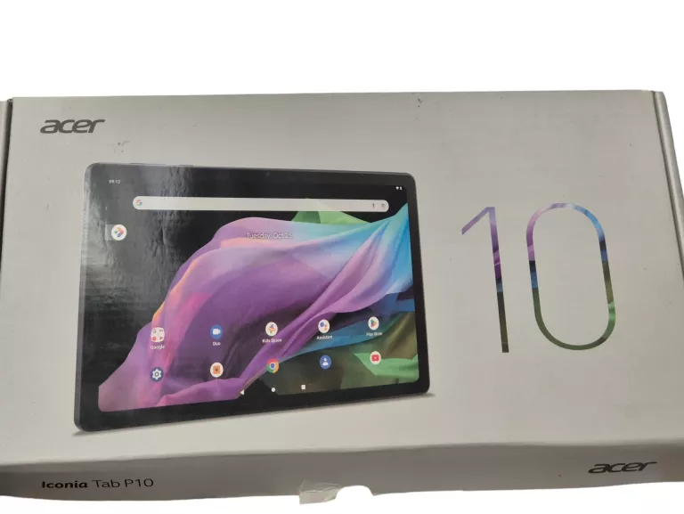 TABLET ACER ICONIA TAB P10 PUD GWAR DO 09.02.2026 MEDIA EXPERT STAN BDB
