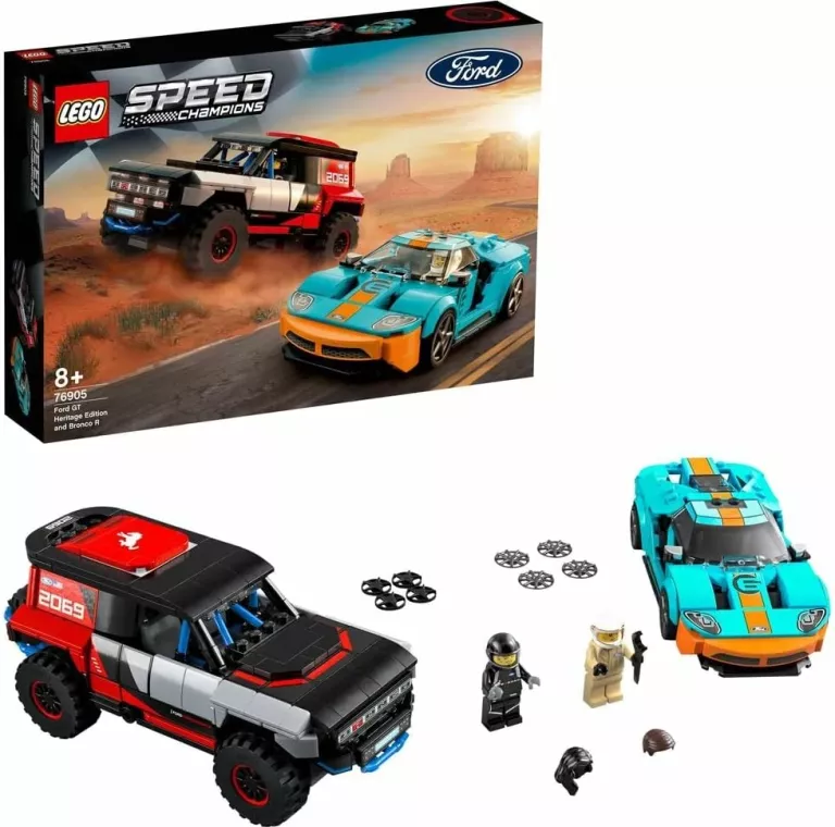 LEGO SPEED CHAMPIONS 76905 FORD GT HERITAGE EDITION I BRONCO R