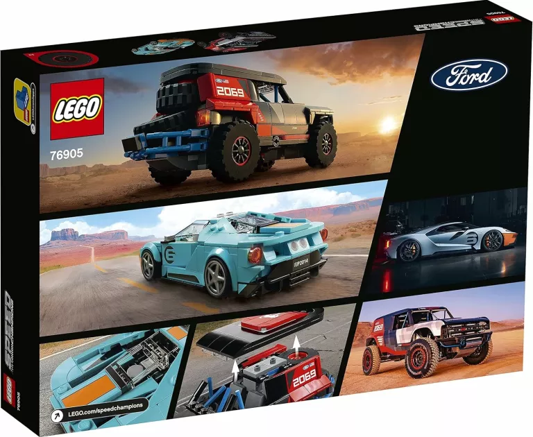 LEGO SPEED CHAMPIONS 76905 FORD GT HERITAGE EDITION I BRONCO R
