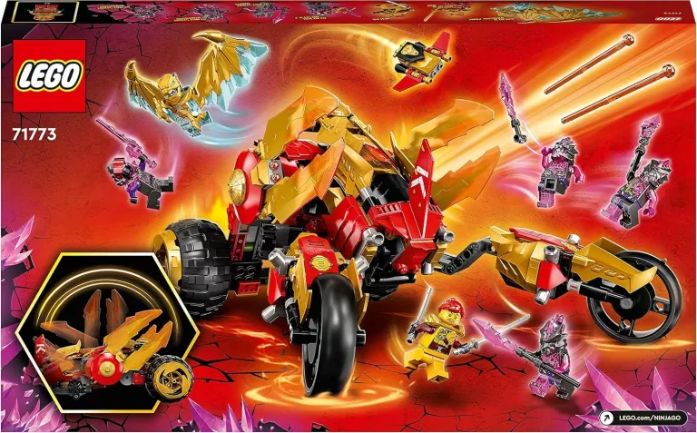 LEGO 71773 NINJAGO ZŁOTY SMOCZY ŚCIGACZ