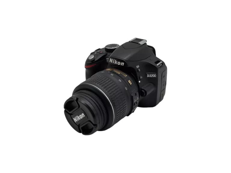 APARAT LUSTRZANKA NIKON D3200 + NIKON DX AF-S NIKKOR 18-55MM - OPIS!