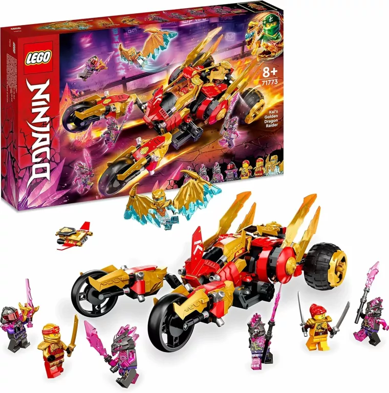 LEGO 71773 NINJAGO ZŁOTY SMOCZY ŚCIGACZ