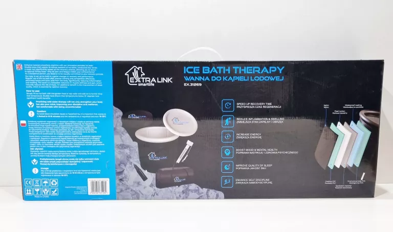 EXTRALINK ICE BATH THERAPY, WANNA SKŁADANA DO MORSOWANIA