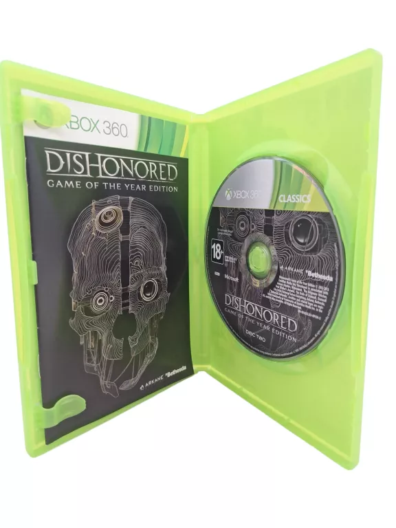 GRA XBOX 360 DISHONORED GAME OF YEAR EDITION