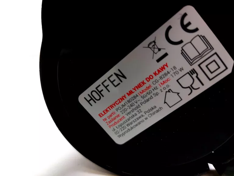 MŁYNEK DO KAWY HOFFEN CG-8284-18