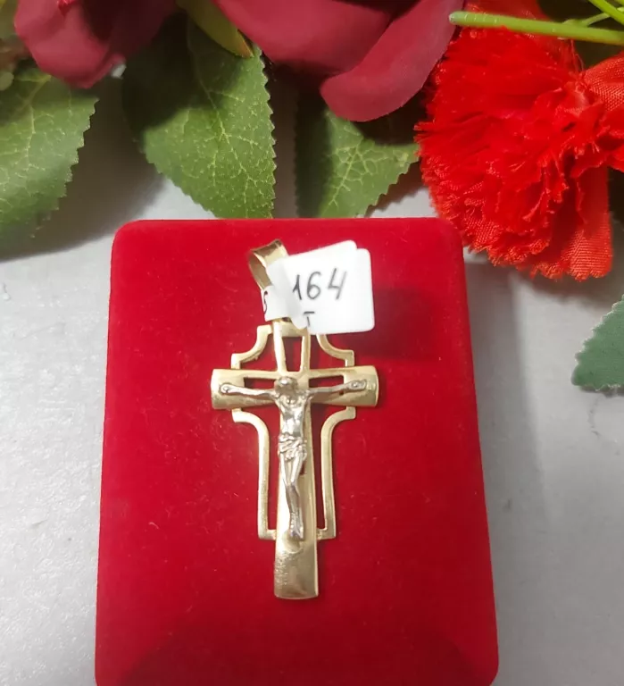 ZŁOTY KRZYŻYK 6,46GR 585