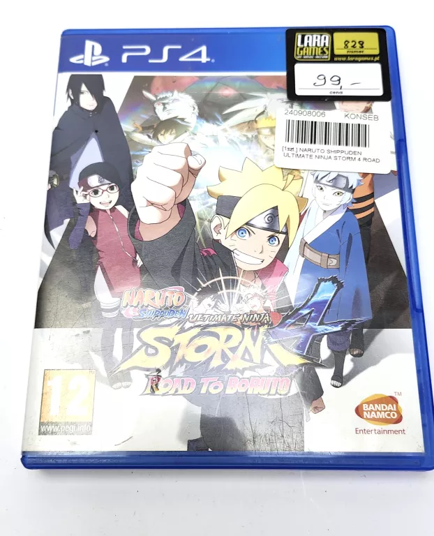 NARUTO SHIPPUDEN ULTIMATE NINJA STORM 4 ROAD TO BORUTO PS4