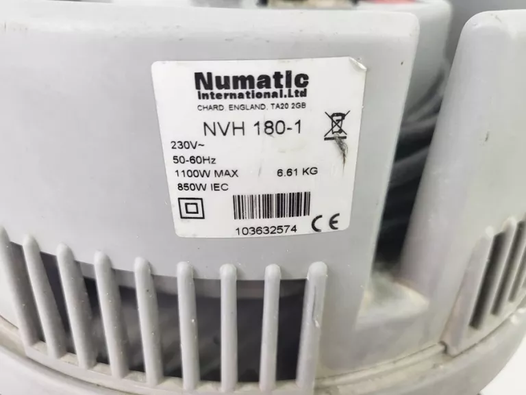 ODKURZACZ WORKOWY NUMATIC NVH 180-1