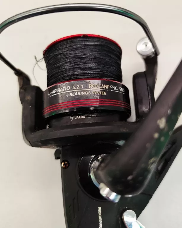 KOŁOWROTEK KARPIOWY JAXON Z WOLNYM BIEGIEM RED CARP FRXL 500