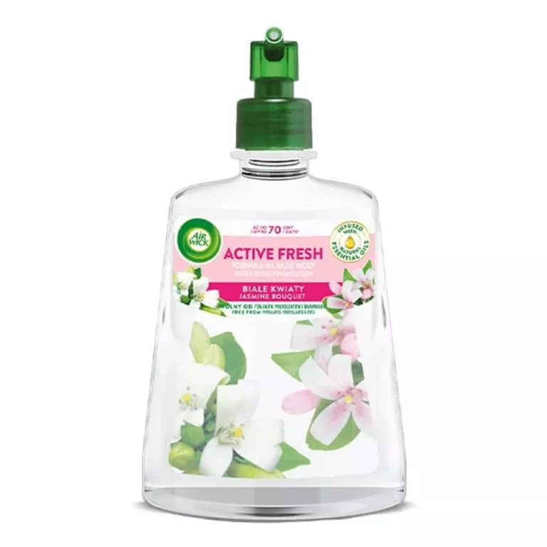AIR WICK ACTIVE FRESH AUTO. ODŚWIEŻACZ POWIETRZA BIAŁE KWIATY 228ML