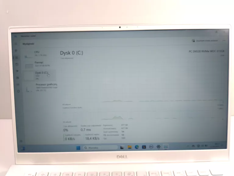 LAPTOP DELL INSPIRON 5405 AMD RYZEN 5 14" 8GB RAM 512 SSD