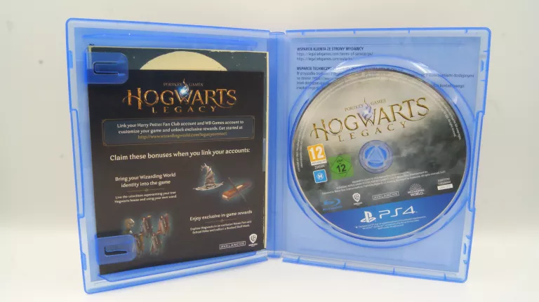 DZIEDZICTWO HOGWARTU NA PLAYSTATION 4 PS4