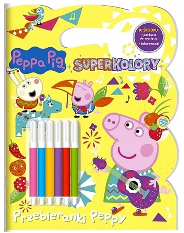 PEPPA PIG SUPERKOLORY PRZEBIERANKI PEPPY