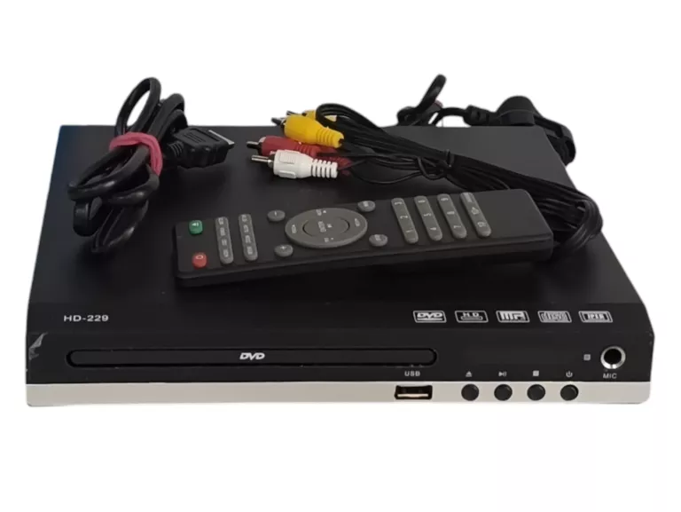 ODTWARZACZ DVD HD-229 KOMPLET