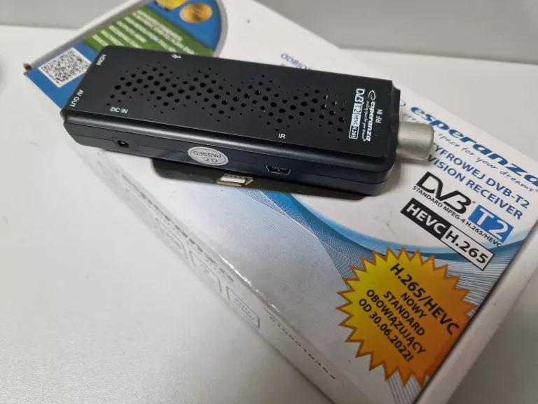 TUNER DVB-T2 ESPERANZA EV109R