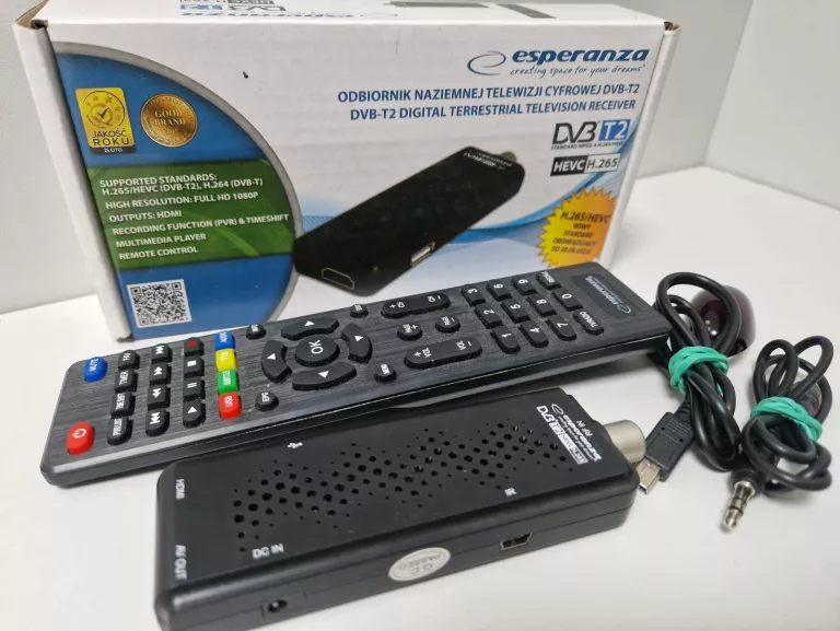 TUNER DVB-T2 ESPERANZA EV109R