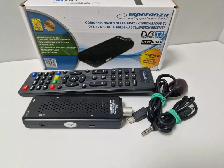 TUNER DVB-T2 ESPERANZA EV109R