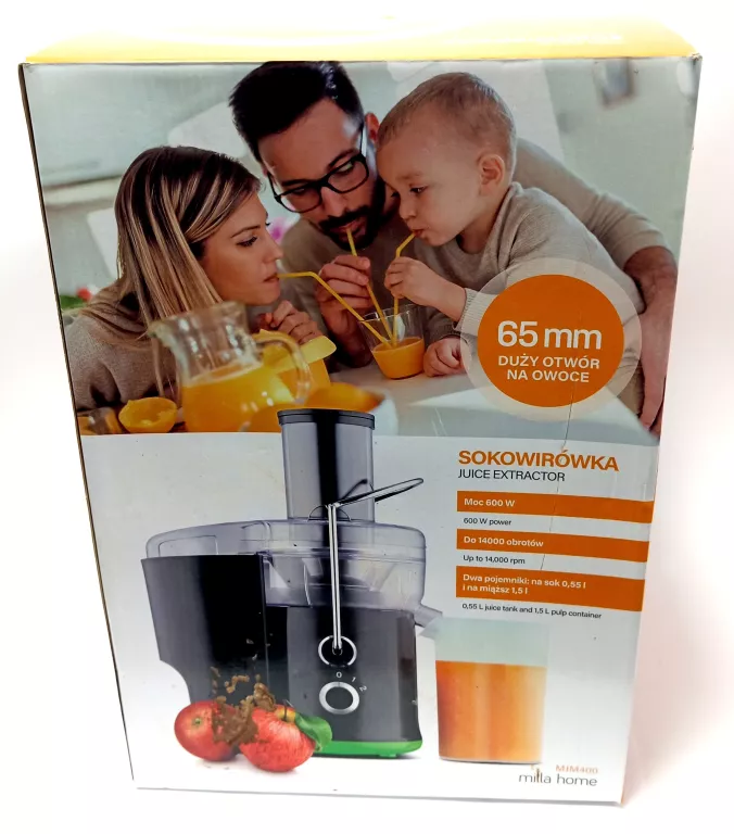 SOKOWIRÓWKA MILLA HOME MJM400 + PUDEŁKO