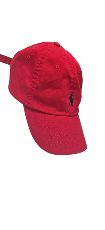 CZAPKA Z DASZKIEM POLO RALPH LAUREN BSR 710548524002 CZERWONA