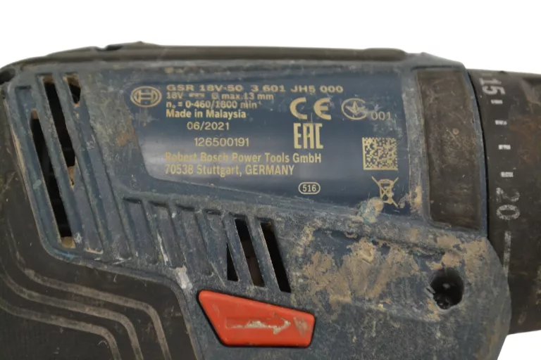WKRĘTARKA BOSH GSR 18V +BATERIA +ŁADOWARKA