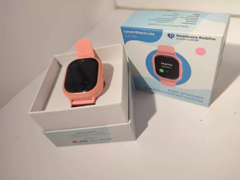 SMARTWATCH DLA DZIECI BEZPIECZNA RODZINA GJD.06 LOKALIZATOR GPS