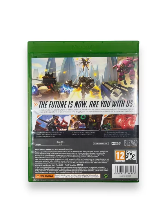 GRA NA XBOX ONE OVERWATCH ORIGINS EDITION