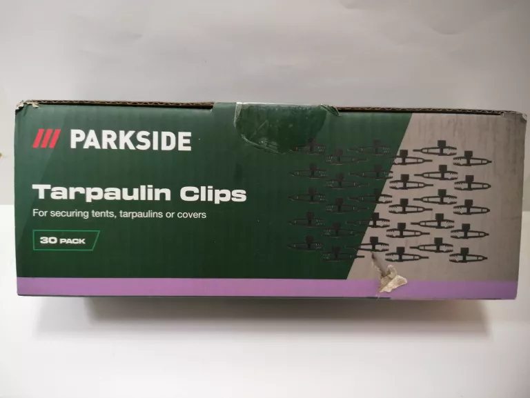 PARKSIDE TARPAULIN CLIPS 30PACK