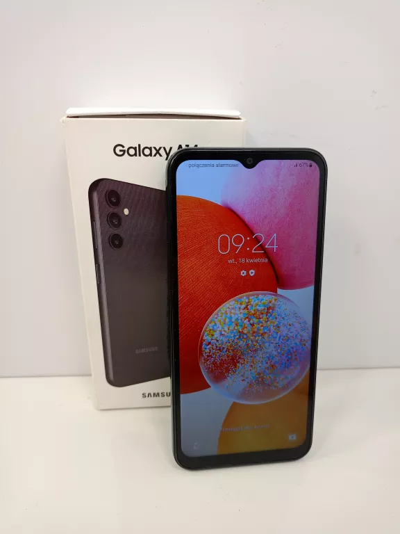 TELEFON SAMSUNG GALAXY A14 4/64 GB CZARNY