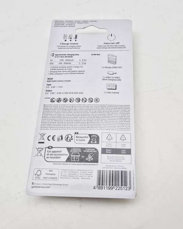 gp-ladowarka-do-akumulatorkow-aaaaa-na-4-baterie-nimh-zasilana-przez-usb-ean-gtin-4891199225123