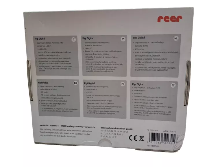 CYFROWA NIANIA ELEKTRONICZNA RIGI DIGITAL REER