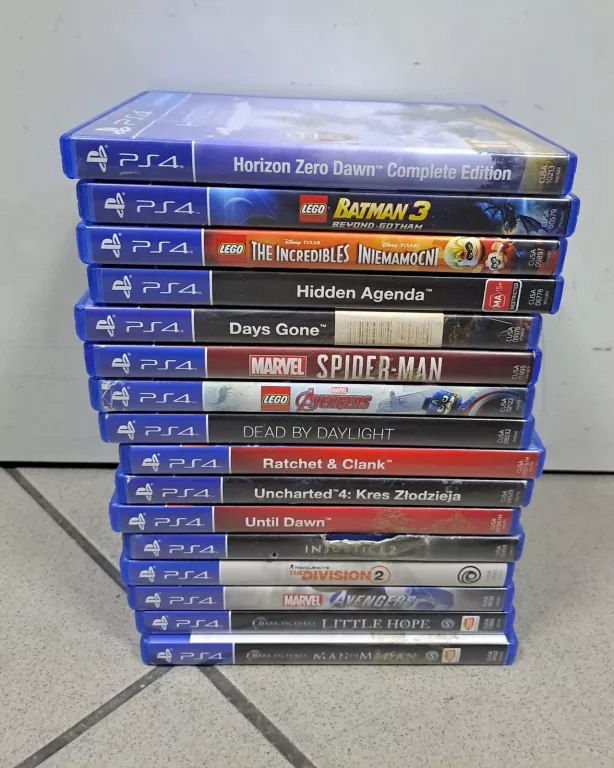 ZESTAW 16 GIER PS4 OKAZJA!
