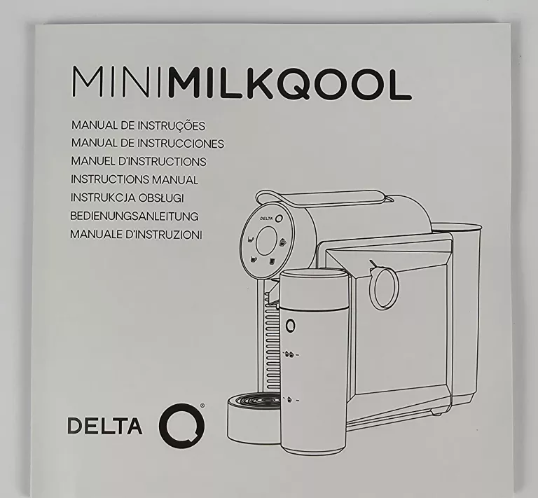 ! STAN FABRYCZNY ! EKSPRES DO KAWY DELTA Q MINI MILKQOOL