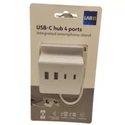 NIESAMOWITY HUB ROZGAŁĘŹNIK ROZDZIELACZ USB-C 2 X USB-A + 2 X USB-C PORT