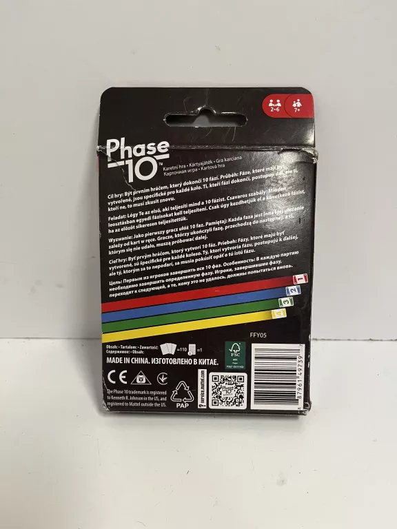 GRA KARCIANA MATTEL PHASE 10