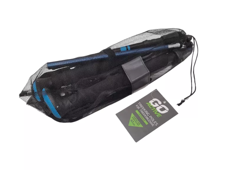 KIJE TREKKINGOWE SKŁADANE GO ACTIVE NORDIC WALKING KIJKI ALUMINIUM