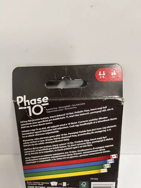 GRA KARCIANA MATTEL PHASE 10
