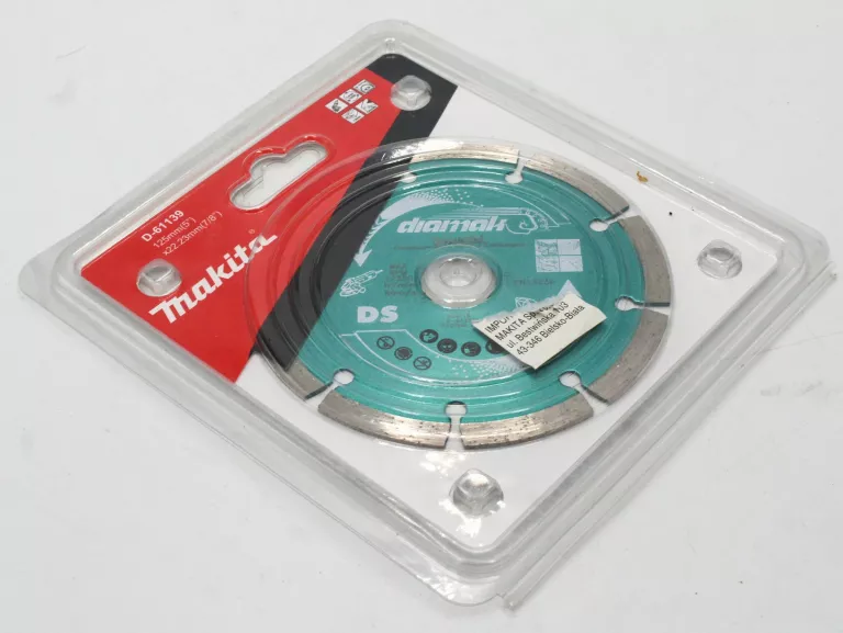 MAKITA DIAMAK D-61139 TARCZA DIAMENTOWA 125MM