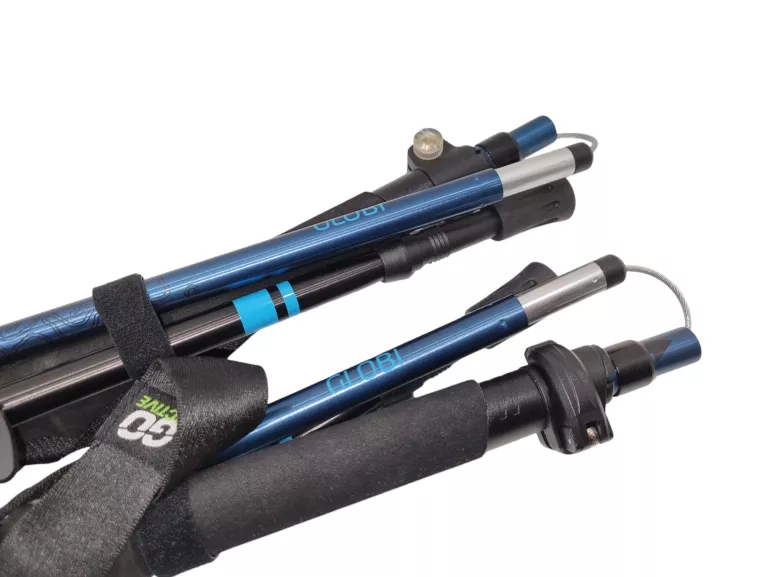 KIJE TREKKINGOWE SKŁADANE GO ACTIVE NORDIC WALKING KIJKI ALUMINIUM