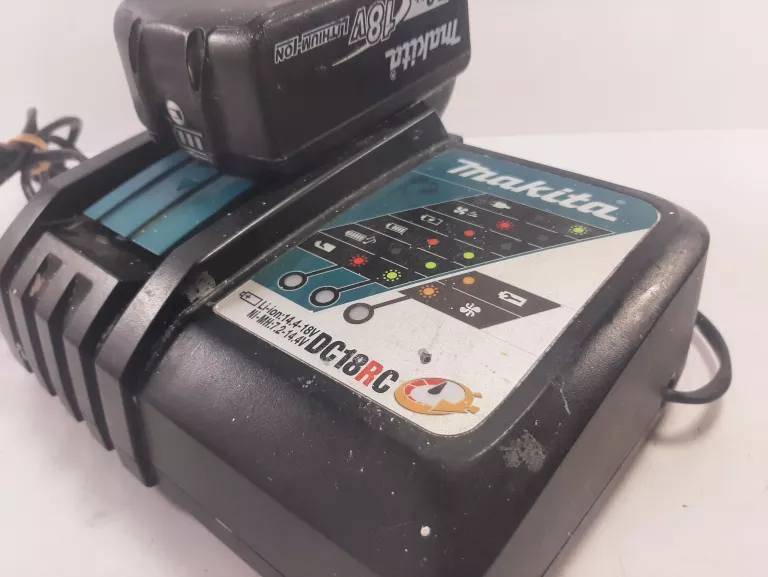 MAKITA ŁADOWARKA DC18RC +BATERIA BL1850B