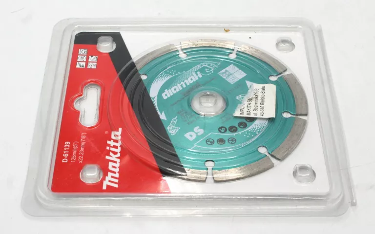 MAKITA DIAMAK D-61139 TARCZA DIAMENTOWA 125MM