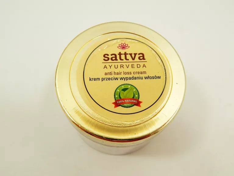 KREM PRZECIW WYPADANIU WŁOSÓW 100G SATTVA AYURVEDA