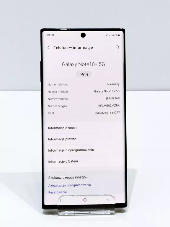 TELEFON SAMSUNG GALAXY NOTE 10+ 5G 12/256GB