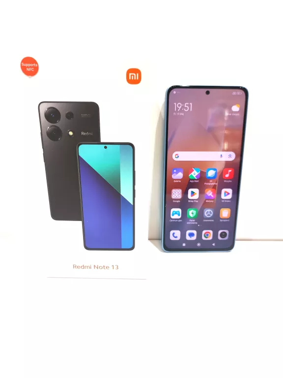 TELEFON XIAOMI REDMI NOTE 13 8/256GB GWAR.