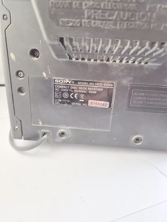 MINIWIEŻA HI-FI SONY MHC-EC68+WZMACNIACZ
