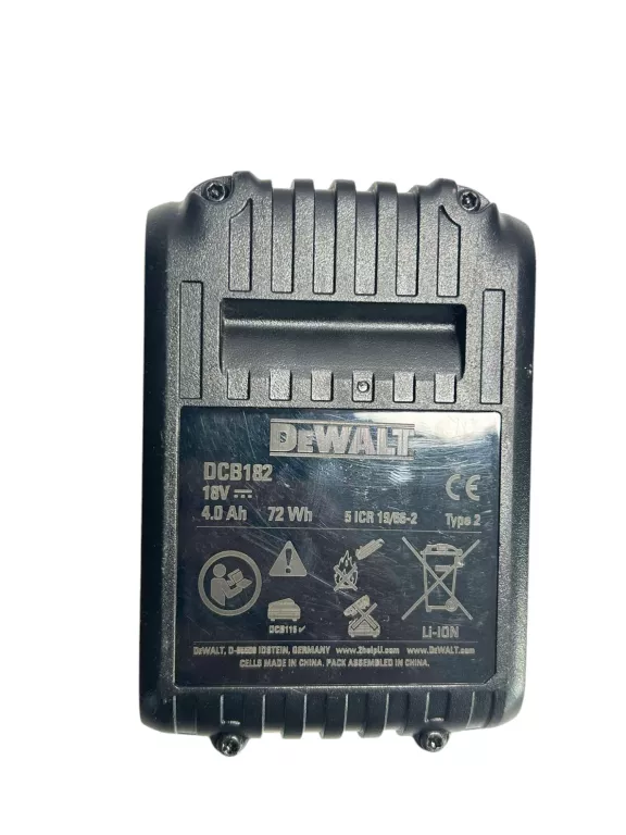 KLUCZ UDAROWY DEWALT DCF892 + AKU 4.0AH