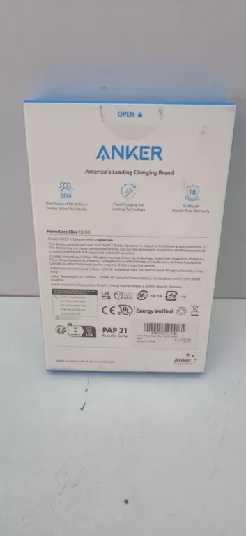 POWERBANK ANKER SERIES 3 10000MAH