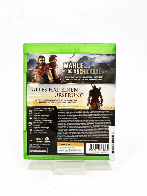 GRA ASSASSIN'S ODYSSEY + ORIGINS DOPPELPACK - XBOX ONE
