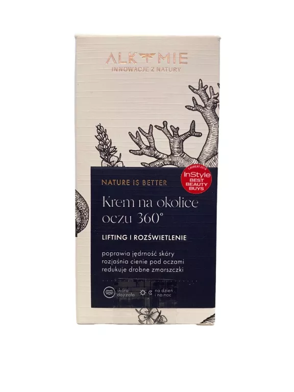 ALKMIE NATURE IS BETTER 360° KREM NA OKOLICE OCZU 15 ML